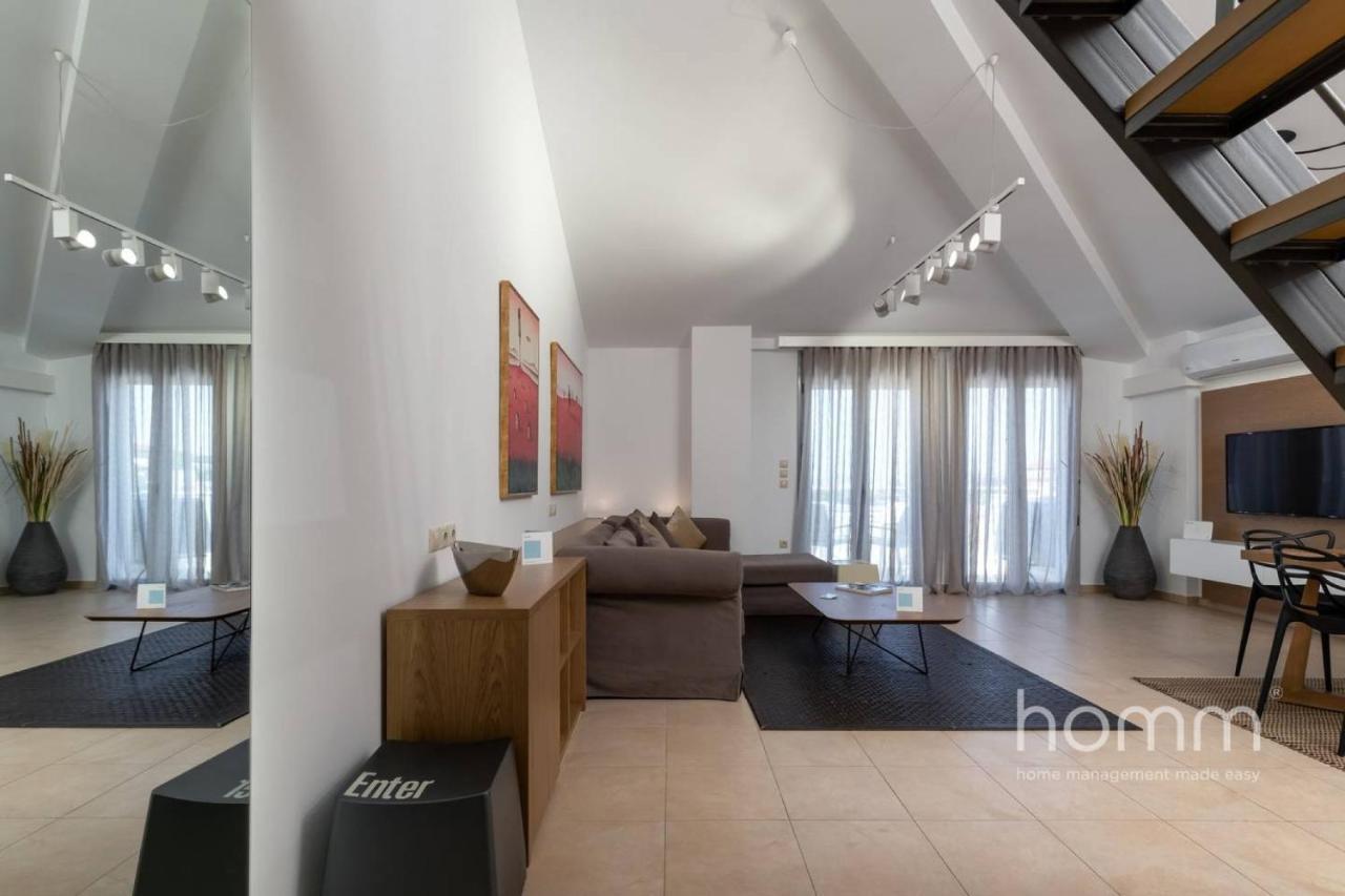 137Sqm Homm Apartment With Acropolis View 7Ppl Athene Buitenkant foto