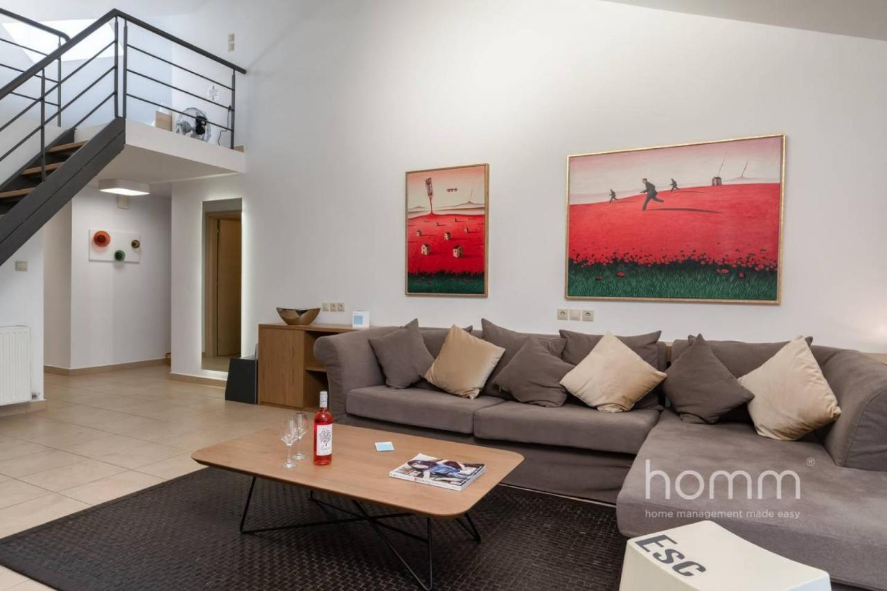 137Sqm Homm Apartment With Acropolis View 7Ppl Athene Buitenkant foto